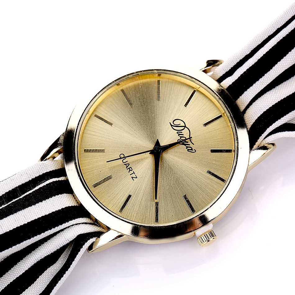 Брендовые роскошные часы женские кварцевые с тканевым браслетом модные наручные