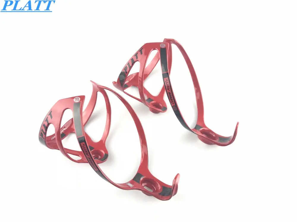 PLATT углеродный клетки бутылки 18 г блестящий цвет красный желтый цвета: зеленый