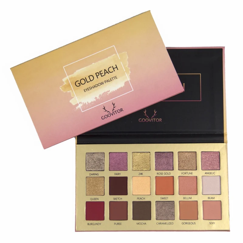 18 видов цветов Тени для век Палитра сильно пигментированные оттенки макияж