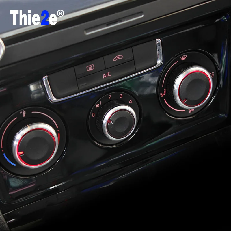 Ручка автомобильного кондиционера 3 шт. ручка переключателя контроля тепла