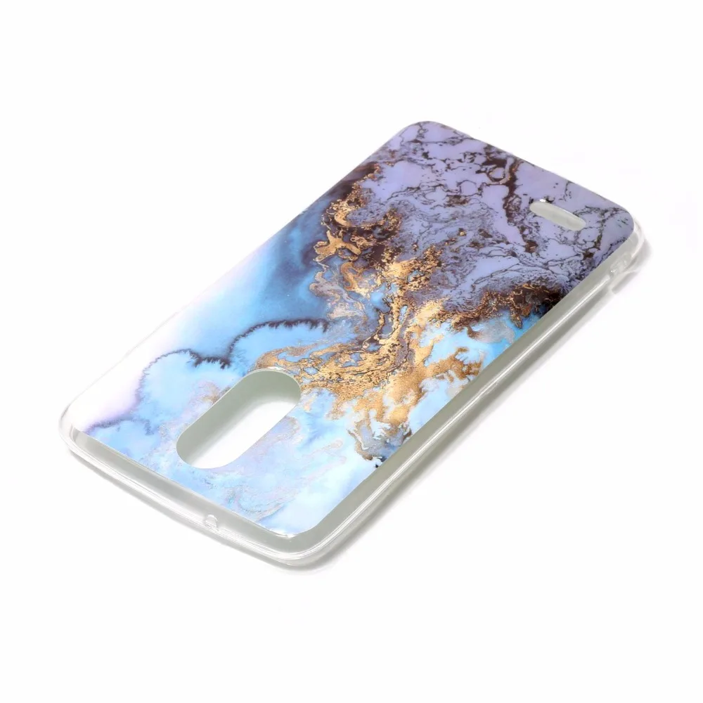 ARYIKUM Phone Cases For etui LG K8 2017 Dual Case X240 m200n TPU Silicone Marble Cover LGK8 Fundas Para |