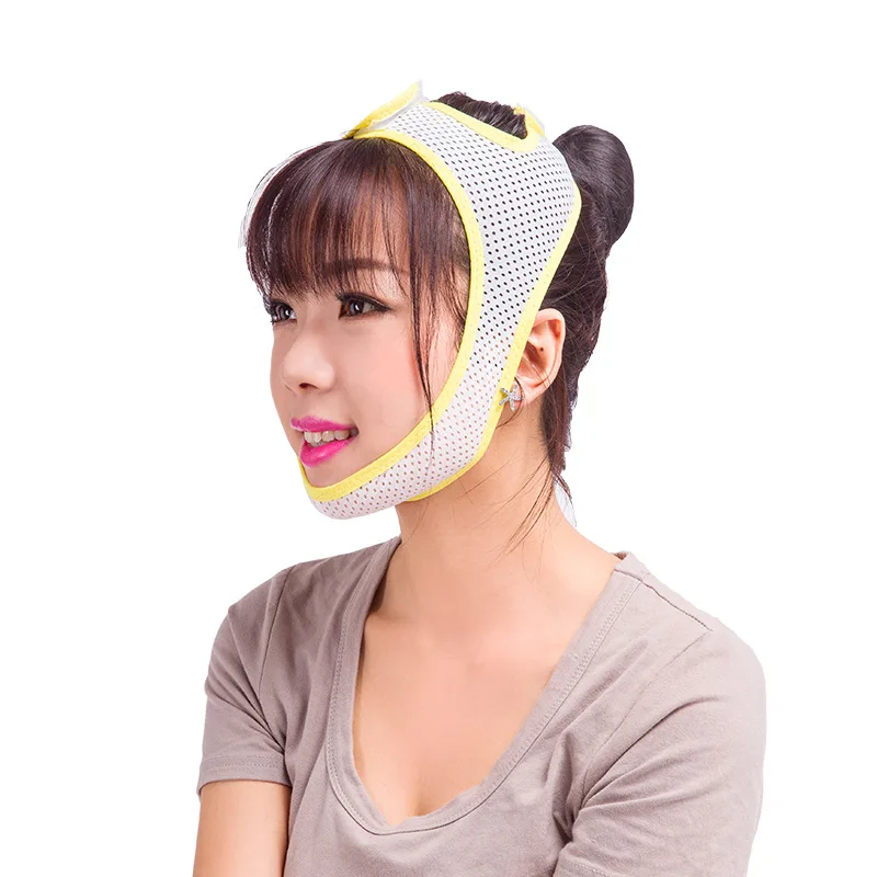 Тонкий корректирующий бандаж для ухода за лицом маска ночного и дневного