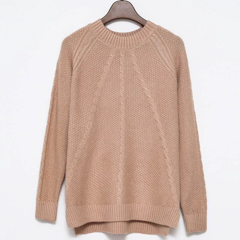 Женский свитер оверсайз модные дизайнерские свободные пуловеры с завязками