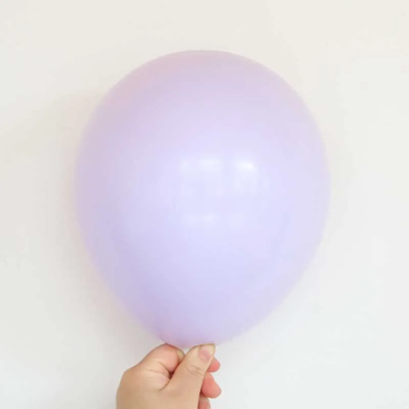 maka purple 100 шт./пакет 10 дюймов латексные шары День рождения Свадебные украшения надувной шар для детского дня рождения Летняя тема вечерние Globos - Цвет: maka purple