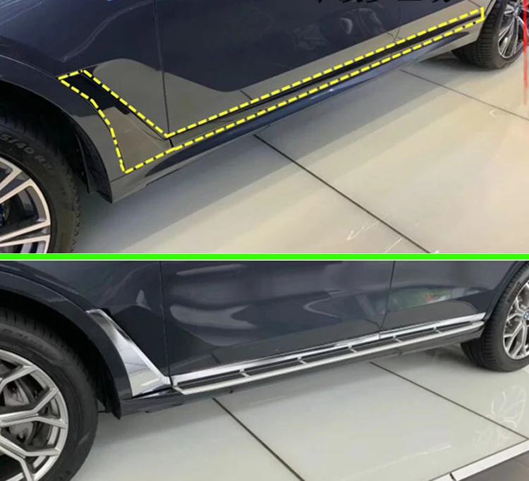 Боковая дверь из нержавеющей стали для BMW X5 G05 2019 2020 | Автомобили и мотоциклы