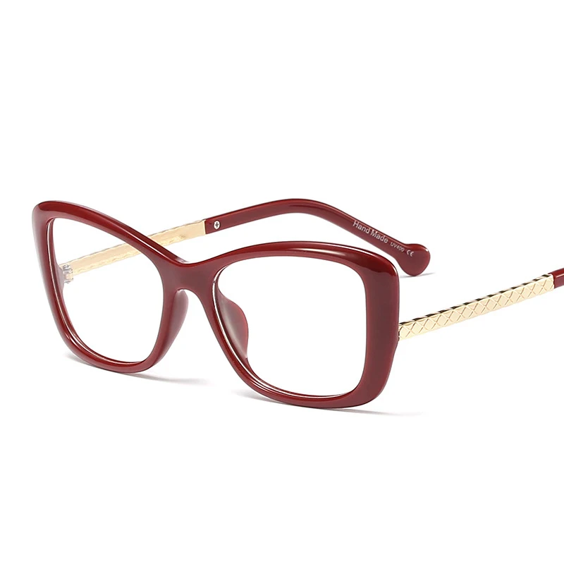 2019 модная рамка для очков квадратные женские очки с бесцветными линзами по