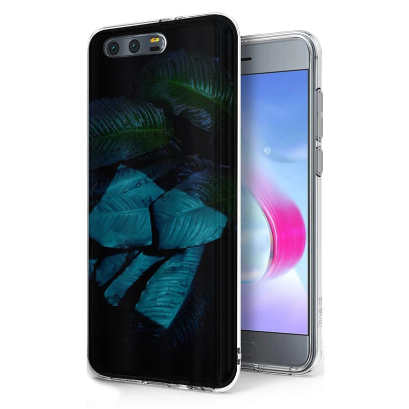 Для huawei P9lite/P8 Lite 2017 Y5 II/Y6 II Compact/Honor P Smart/P10 TPU силиконовый пейзаж с рисунком из ТПУ A012