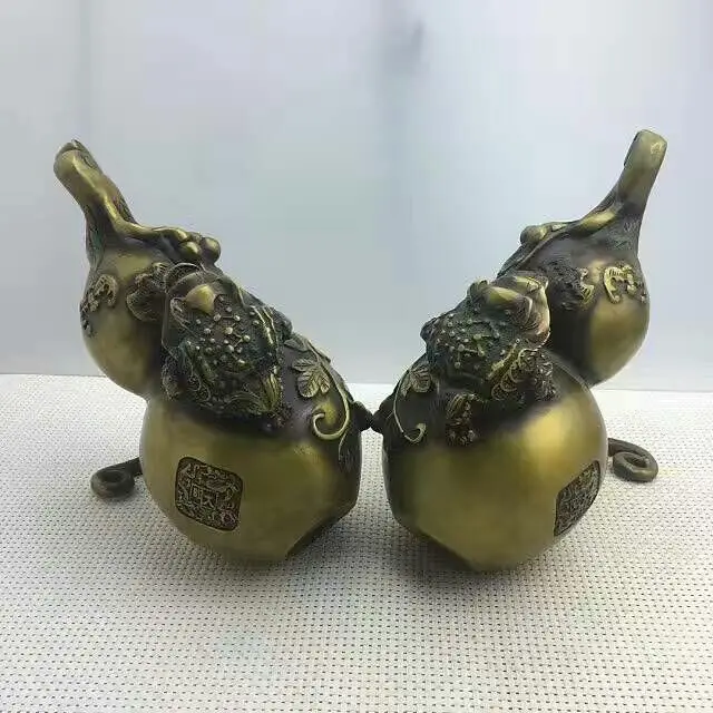 Потрясающая китайская фэн шуй медная Статуэтка Скульптура Фэн Шуй поставки