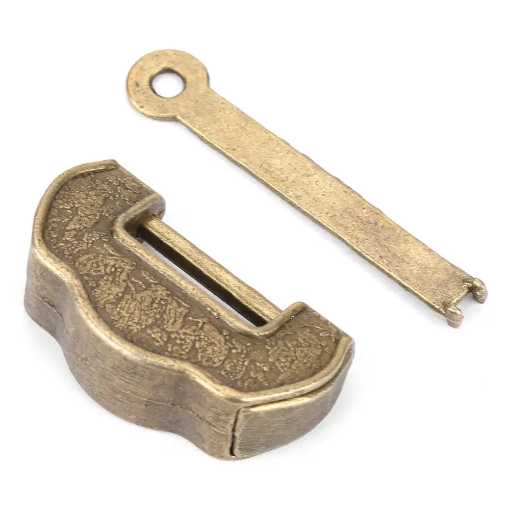 Винтажный замок в античном ретро стиле для шкатулки ящика шкафа комбинация