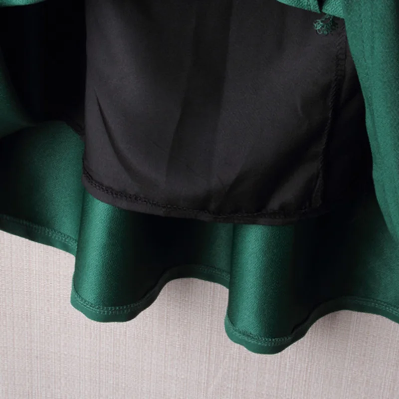 Женская плиссированная юбка HSPL винтажная средней длины с высокой талией в стиле