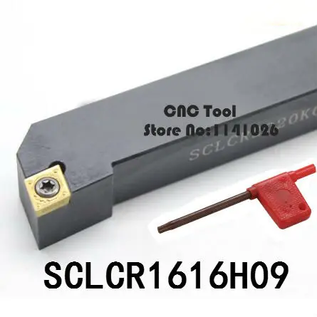 SCLCR1616H09/ SCLCL1616H09 металлический токарный режущий инструмент станок CNC | Отзывы и видеообзор