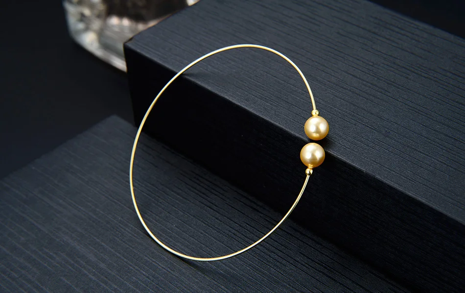 ORSA JEWELS серебряный браслет из натуральной 925 пробы, женские браслеты с жемчугом, красивые модные вечерние ювелирные изделия SB50