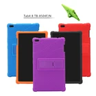 Мягкий Силиконовый противоударный чехол для Lenovo Tab 4 8 ТБ-8504X, чехол для планшета Lenovo TAB4 ТБ-8504F, детский чехол с подставкой