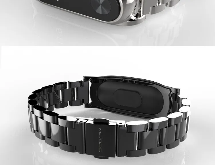 Металлический Xiaomi mi ремешок 2 ремешка для mi Band 2 Смарт-браслет сменный ремешок для xaomi mi 2 Xio mi band 2 Xiaomi mi Band 2