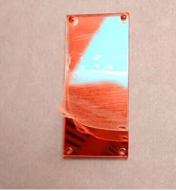 Сшить на красном акриловом зеркале DIY Ручное шитье акриловые зеркальные части