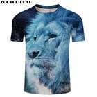 Футболка с 3D изображением Льва, мужская летняя футболка, повседневные топы, футболки с коротким рукавом, Грут, Camiseta, уличная одежда, Прямая поставка с изображением Галактики, ZOOTOPBEAR