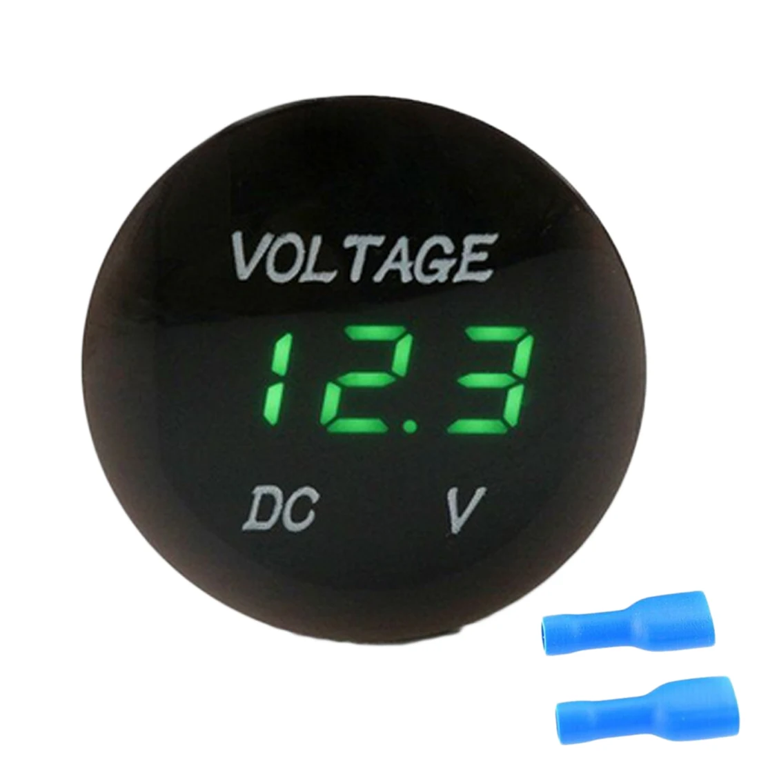 Новый Автомобиль Мотоцикл DC12V 24V светодиодный Панель цифровой Напряжение метр