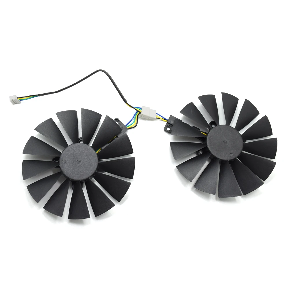 Новый 95 мм T129215BM 4PIN 13 лезвие заменить для ASUS GTX1070TI 8G A8G GTX1080TI P11G Dual RX580 4G O8G ROG Strix RX570 O4G