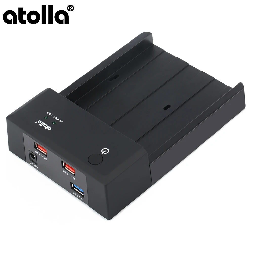 Atolla SATA к USB 3 0 HDD корпус внешний жесткий диск Док станция для 2 5 дюйма HDD/SSD с