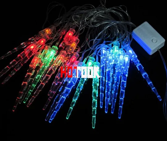 Из светодиодов сосулька 2 Вт уличный фонарь рождественские огни украшения