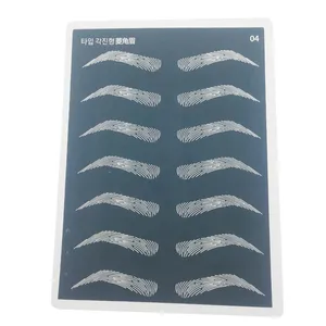 Микроблейдинг, тату-тренировка, косметика для бровей, Перманентный макияж для бровей, тренировка кожи, татуировка