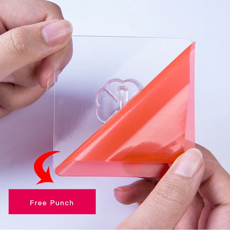 

20 PCS Creative Strong NoTrace Storage Hook Stainless Steel Towel Adhesive Hook Paste Type Multi-angle Rotation Strong Viscosity