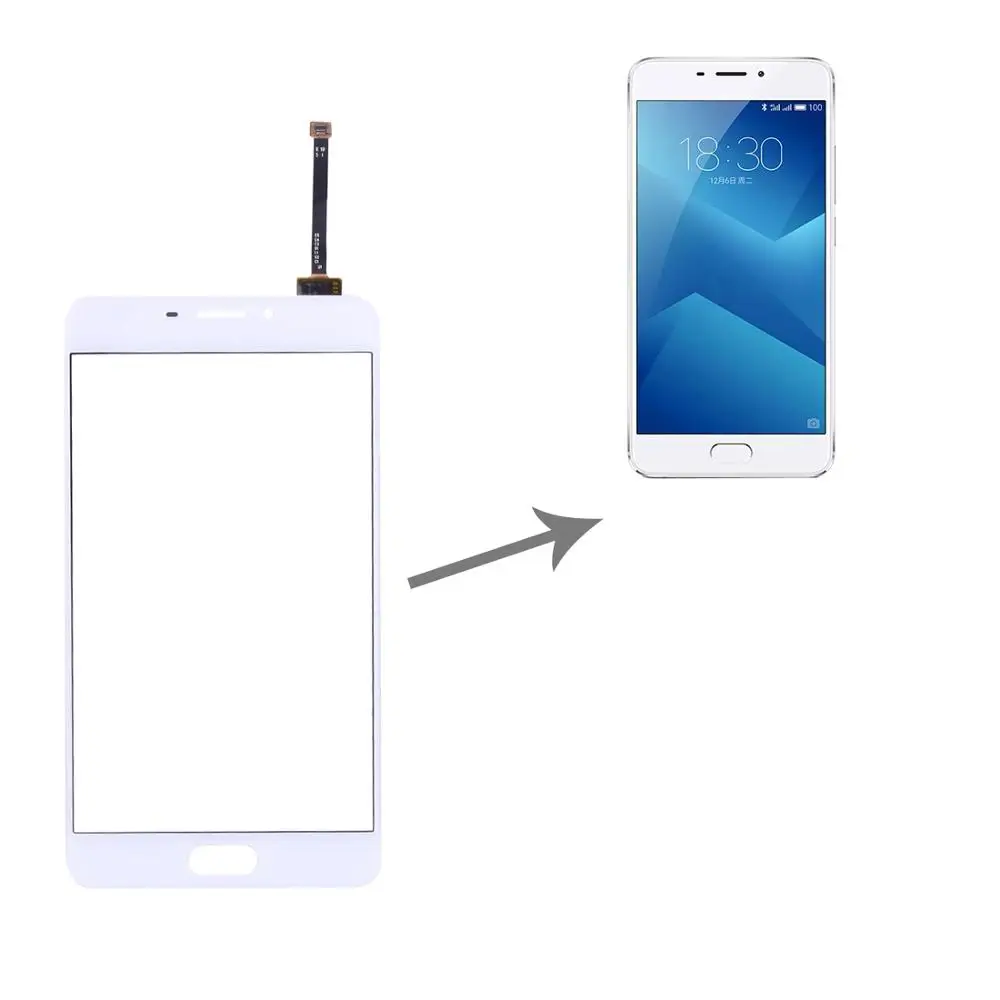 Сенсорный экран для Meizu M5/Meilan 5 M5 Note/Meilan Note 5 Сенсорная панель стеклянная сенсорная дигитайзер Запасные части для мобильного телефона