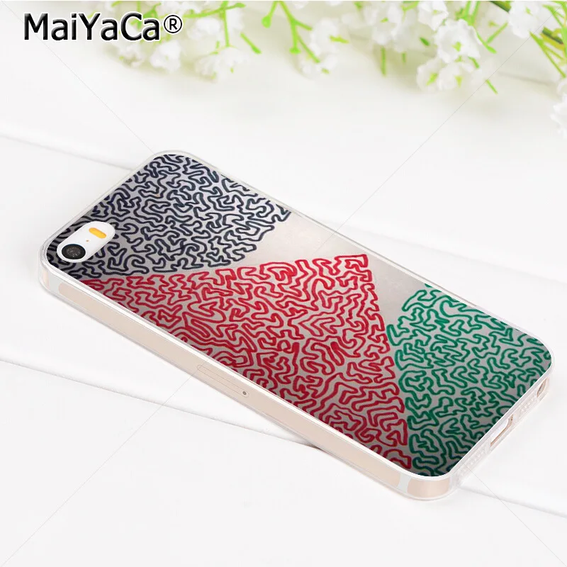 MaiYaCa Palestine Flags Новый разноцветный Роскошный чехол для телефона iPhone 8 7 6 6S Plus X 5 5S SE
