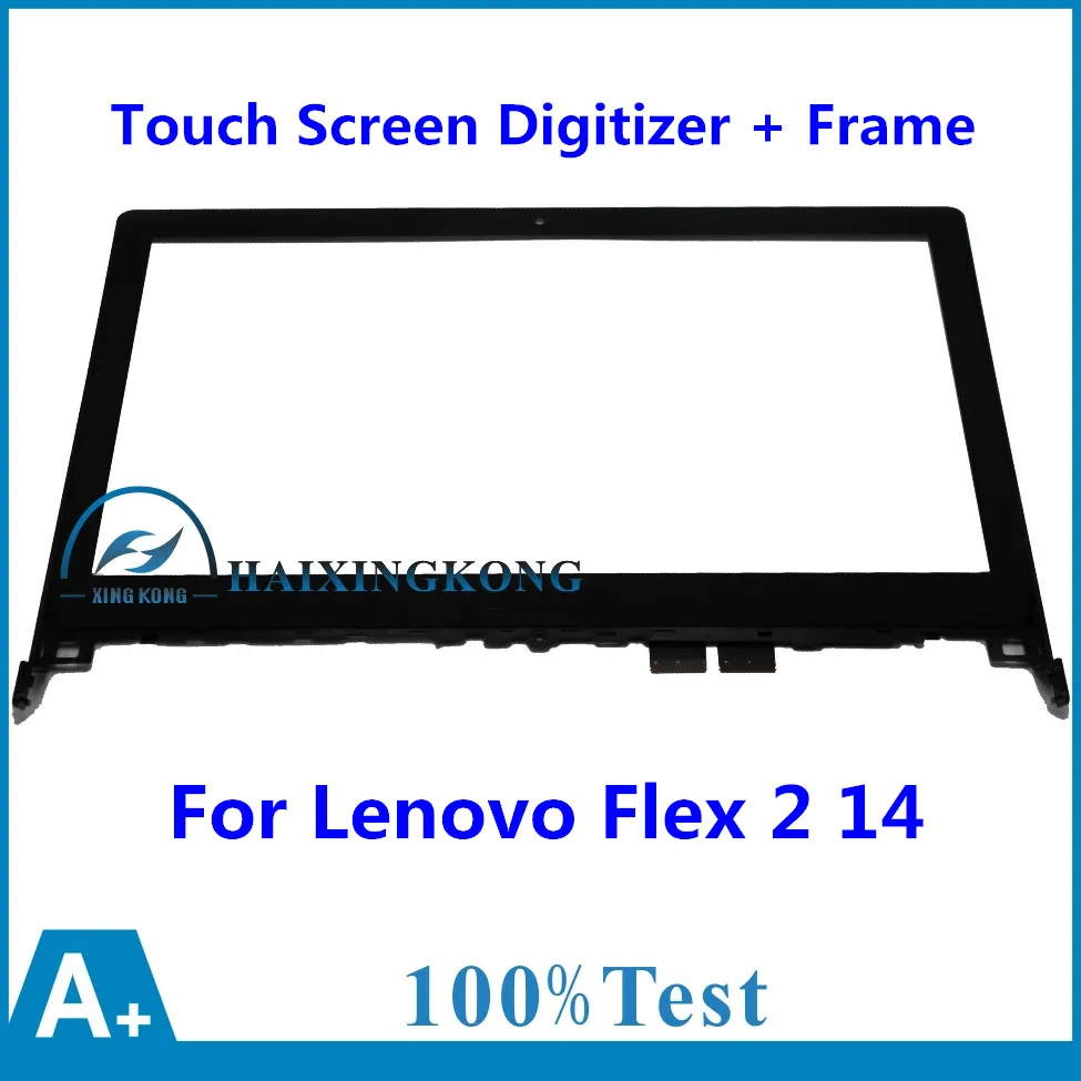 1" для lenovo Flex 2 14 20404 Flex 2 14D 20376 передний наружный сенсорный экран панель дигитайзер стекло объектив сенсор Замена+ рамка
