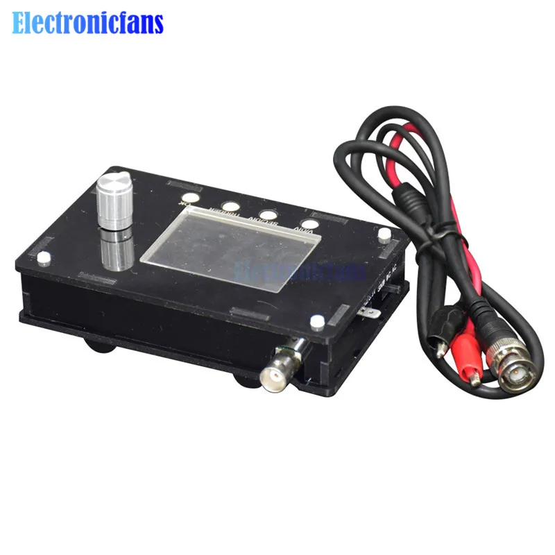 DSO328 2 4 &quotTFT lcd Atmega328p Мини цифровой Ручной осциллограф SMT32 12 бит зонд BNC превышает