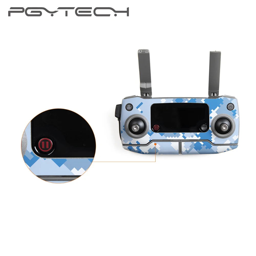 5 цветов PGYTECH DJI Mavic 2 наклейка в виде акулы на корпус дрона самолета клеящаяся кожа