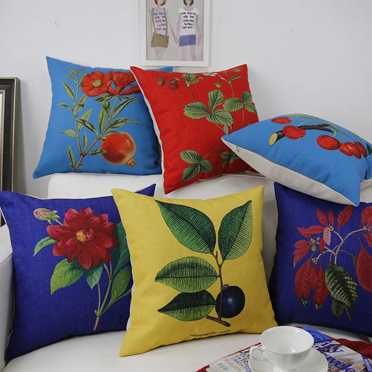 Подушка семян грейпфрутовых косточек высокого пастырской клубники вишни пион