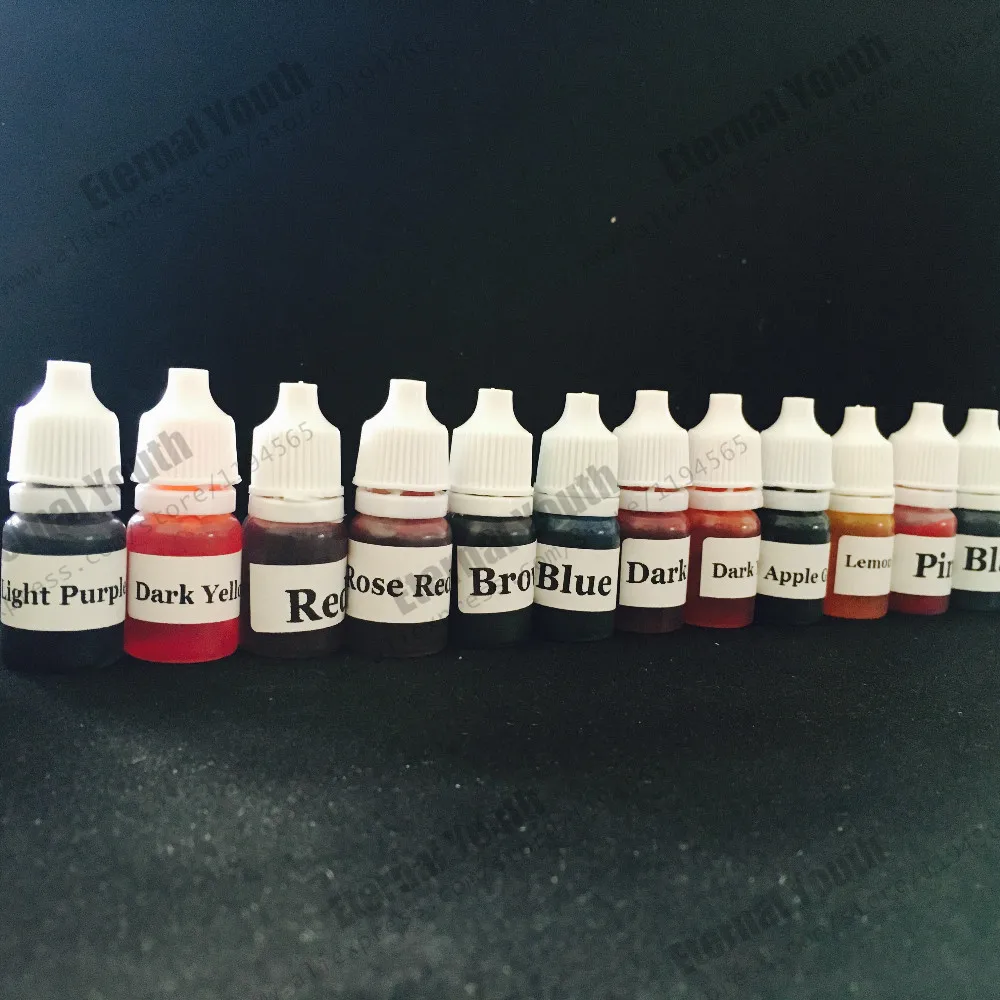 13Colors 5ml*13 Handmade Soap DYE Pigments Colorant Toolkit Materials Hand Made Base Colour Liquid Pigment |