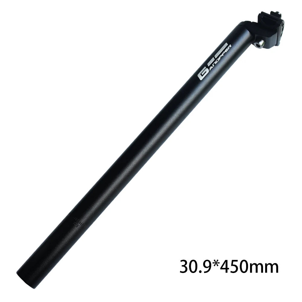 30.9X450MM GANOPPER Подседельный штырь для горного велосипеда подседельный штырь трубки 25,4 27,2 28,6 30,4 30,9 31,6 350 мм 450 дорожный руль для горного велосипеда дорожный велосипед Горный велосипед MTB седло Полюс - Цвет: 30.9X450MM