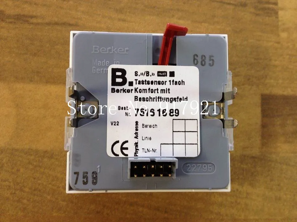 [ZOB] Berker 75161689 одна парча кнопочная панель EIB/KNX освещение оригинал 2 шт./лот|knx lighting|eib