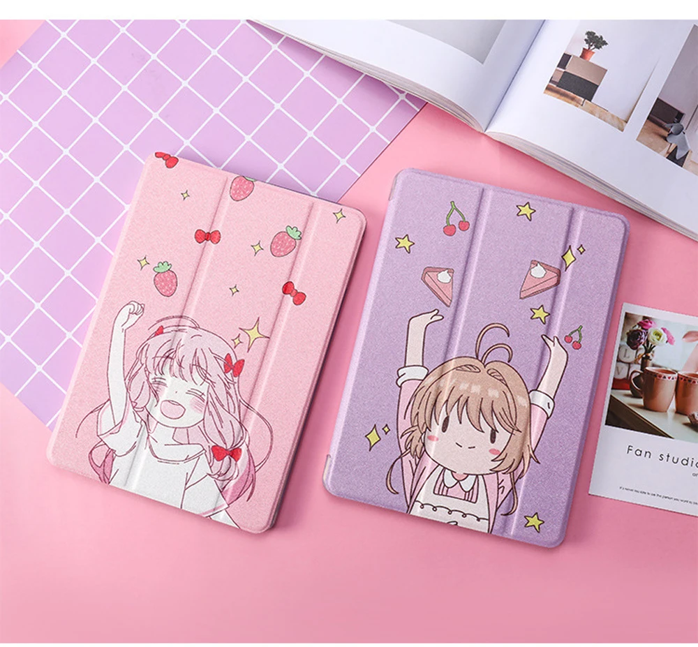 Чехол для iPad 2/3/4 Mini 1 iPad 5 Air iPad iPad 10,5 Pro 9,7 Мягкий противоударный пылезащищенные силиконовые милый пленка с полным покрытием