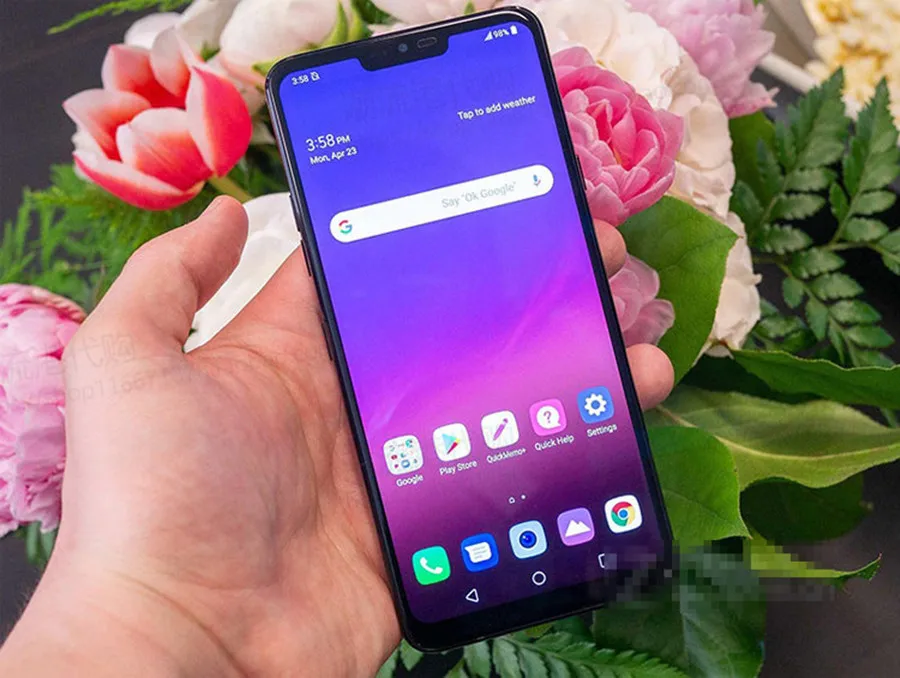 LG G7 Plus G7+ ThinQ G710EAW, 128 Гб ПЗУ, 6 ГБ ОЗУ, разблокированный LTE Android, две sim-карты, четыре ядра, 6,1 дюйма, 3 камеры Snapdragon 845, NFC