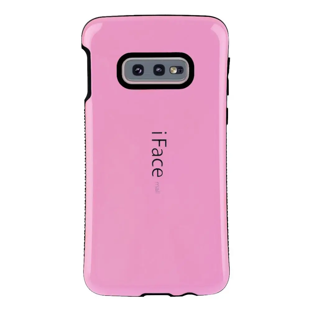 Розовый Iface mall для samsung Galaxy S10e чехол с защитой от ударов и воды в стиле Роскошный чехол для S10 Lite ТПУ жесткий защитный чехол Гибридный чехол-накладка корпус чехол для телефона - Цвет: Розовый