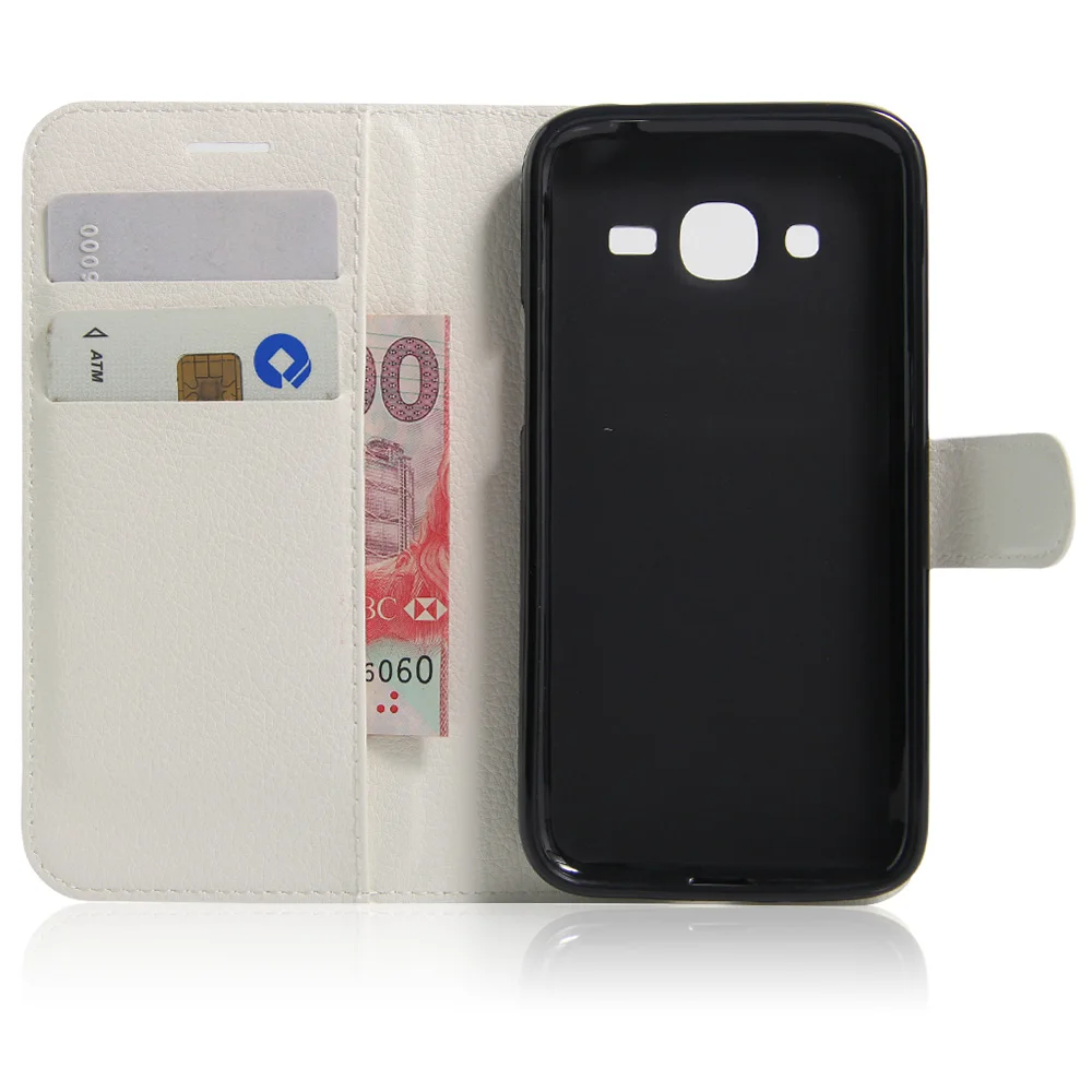 Чехол кошелек для Samsung Galaxy J2 2016 J210F SM откидной кожаный чехол Pro телефона