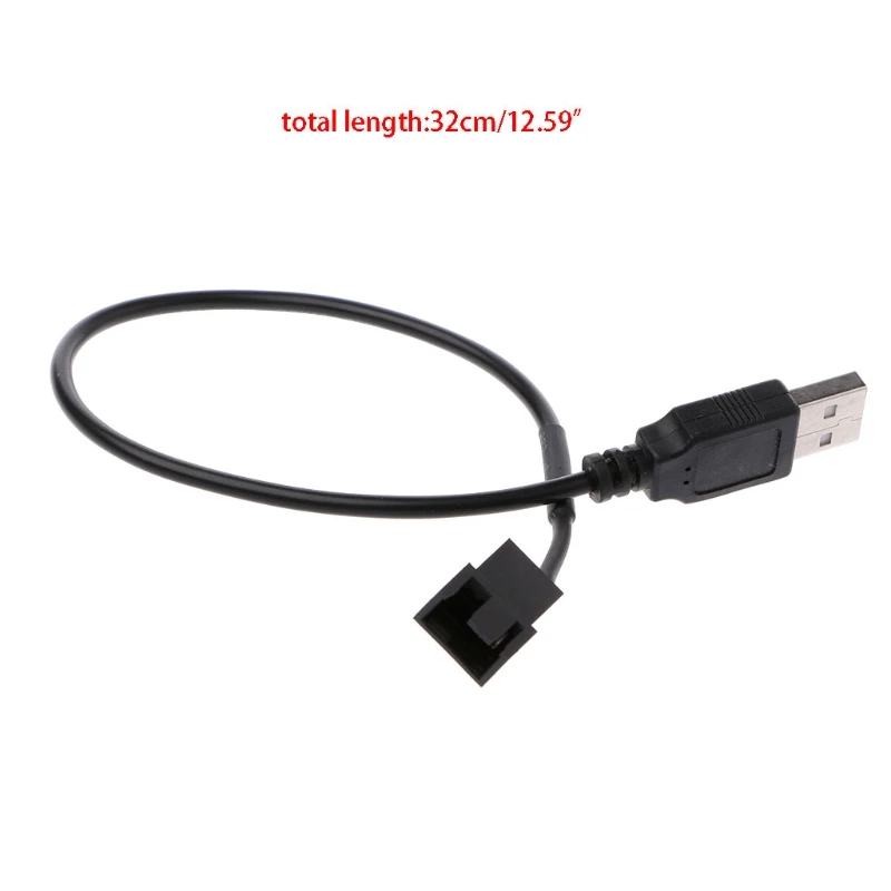 Кабель адаптер с разъемом USB 2 0 A папа на 3 контактный/4 контактный разъем для 5V