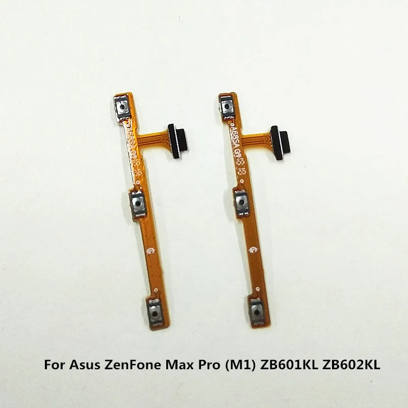 

10PCS/Lot Power ON OFF Volume Up Down Side Button Key Flex Cable For Asus ZenFone Max Pro M1 ZB601KL ZB602KL