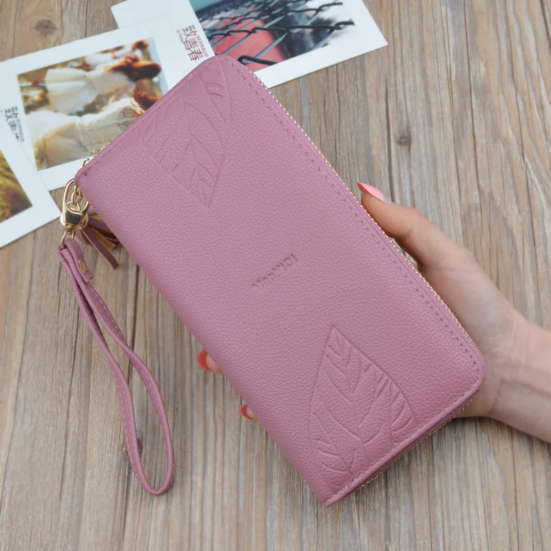 Jaybag 2019 кожаный кошелек с кисточками и ремешком на запястье держатель для монет