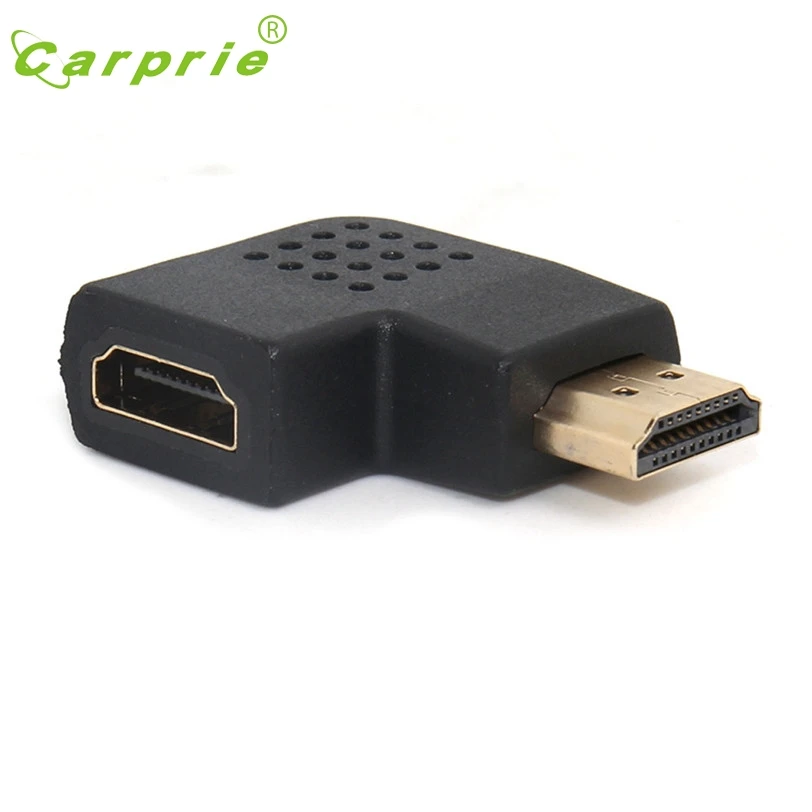 CARPRIE 90 градусов вертикальный плоский HDMI адаптер Папа мама Mar13 MotherLander|female to female