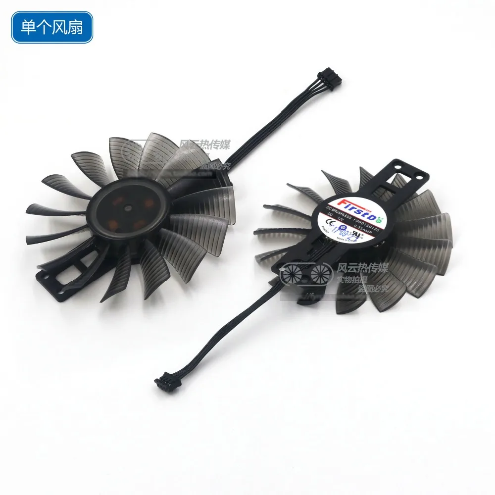 Новый оригинальный охлаждающий вентилятор для графики GAINWARD GTX1060 PHOENIX FD9015U12S DC12V 0.55A