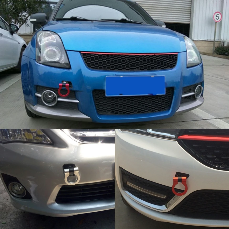 BOOMBLOCK автомобиль для Toyota Corolla Yaris Scion XB Avensis Avanza Jeep Renegade Авто трейлер кольцо крюк автомобиля буксировочная вешалка