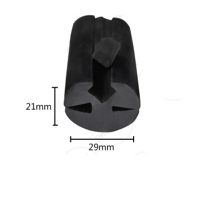 Rubber Seal Strip Glazing Sealing Cushion Gasket S 17x14mm 1 Meter Black | Обустройство дома