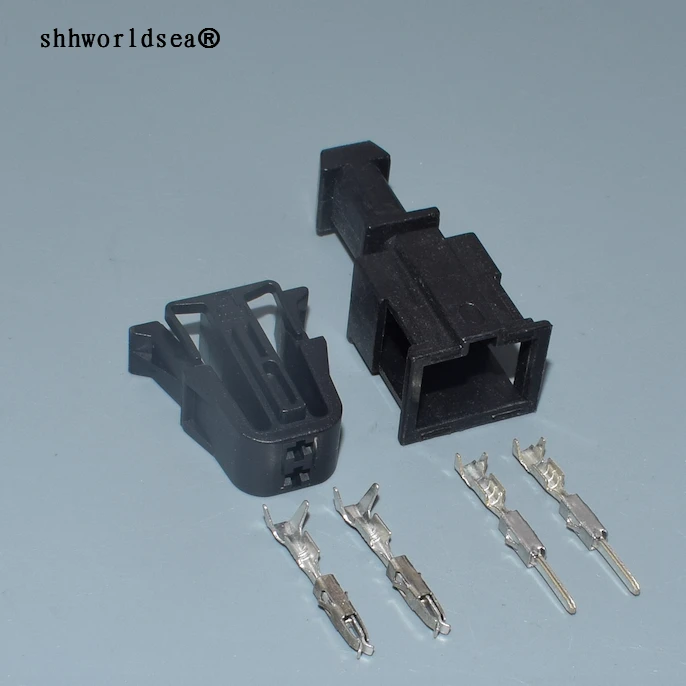 Shhworldsea 1 5 мм 2pin для автомобиля VW электрическая вилка 535972721 Пластиковый кабель