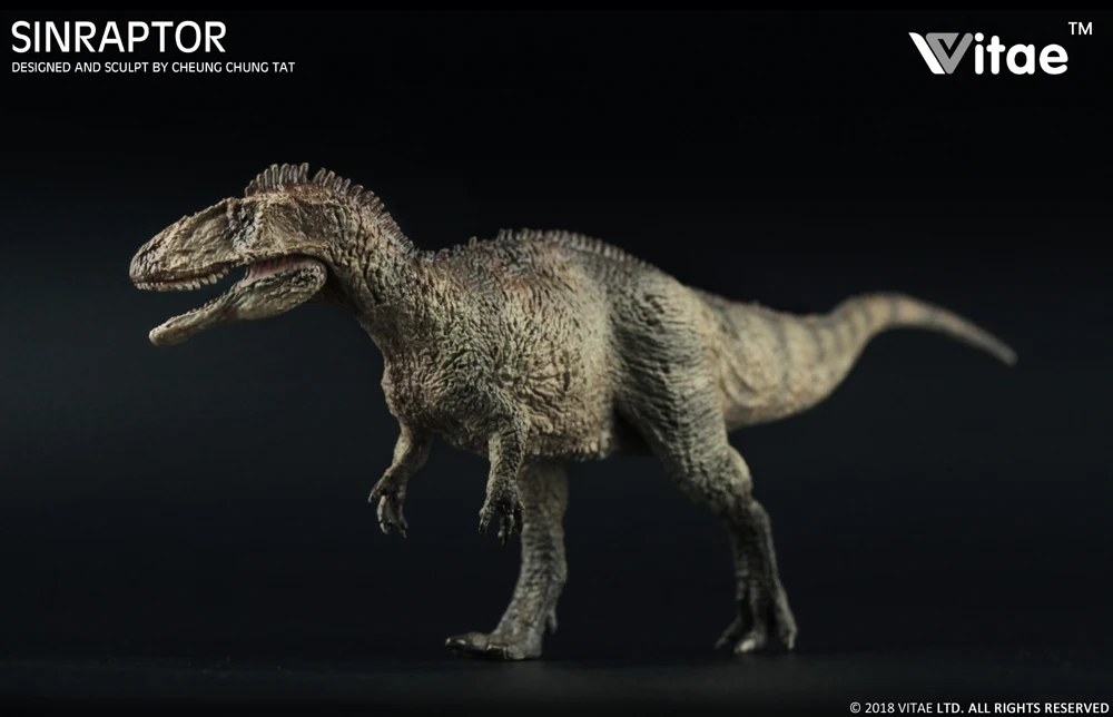 Vitae динозавр Юрского периода модель животного Chilantaisaurus tashuikouensis ankylosaurus 1:35 эндемии в Китае