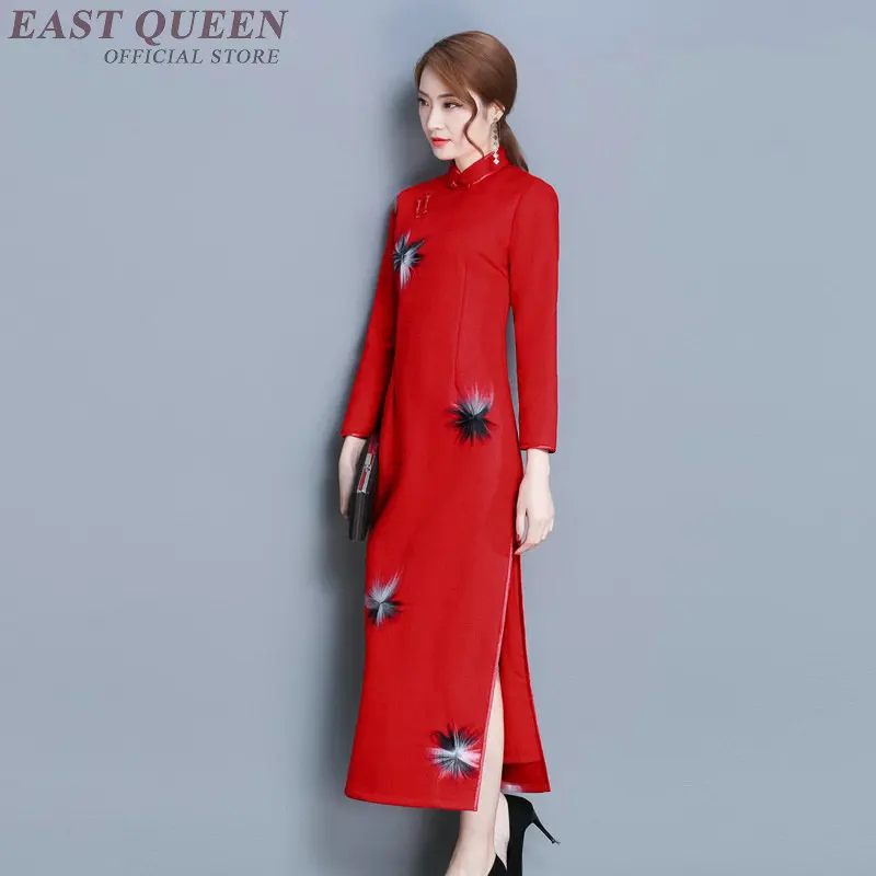 Cheongsam qipao китайское оригинальное платье китайская женская традиционная одежда qi