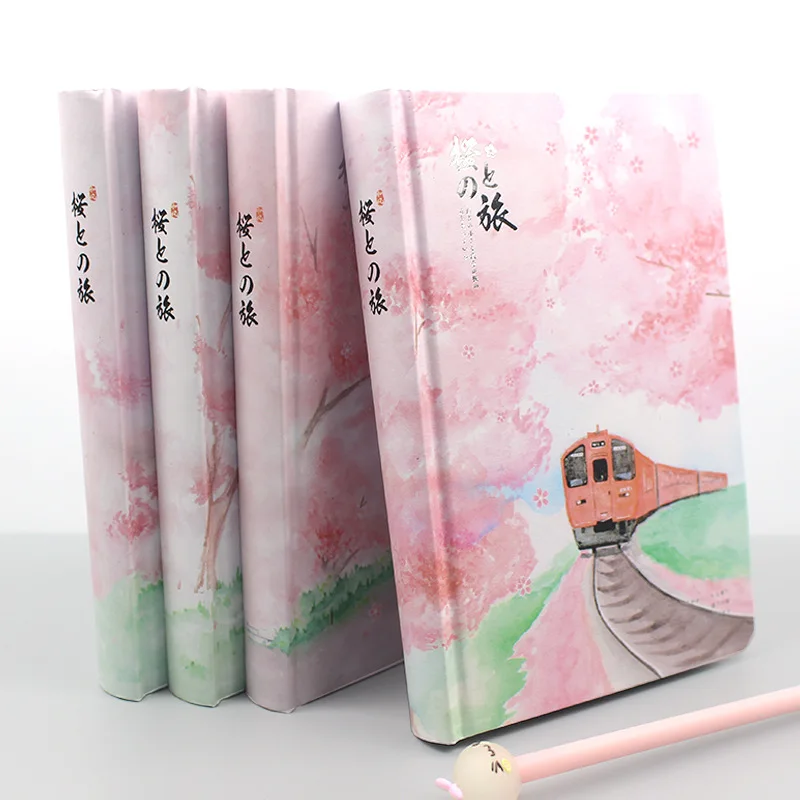 Sakura записная книжка для девочек заполняющие бумаги цветной планировщик внутри